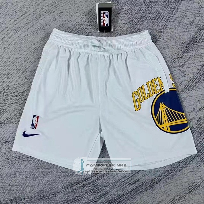 Pantalone Golden State Warriors Big Logo Just Don Blanco